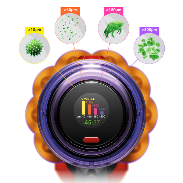 Dyson V12 Detect Slim Absolute - sladdl&ouml;s skaftdammsugare