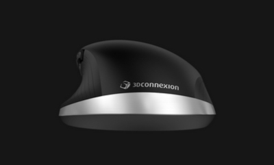 3DCONNEXION CadMouse - 7 buttons (incl. the dedicated middle mouse button) - 8200dpi / 1000Hz laser sensor - QuickZoom