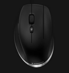 3DCONNEXION CadMouse - 7 buttons (incl. the dedicated middle mouse button) - 8200dpi / 1000Hz laser sensor - QuickZoom