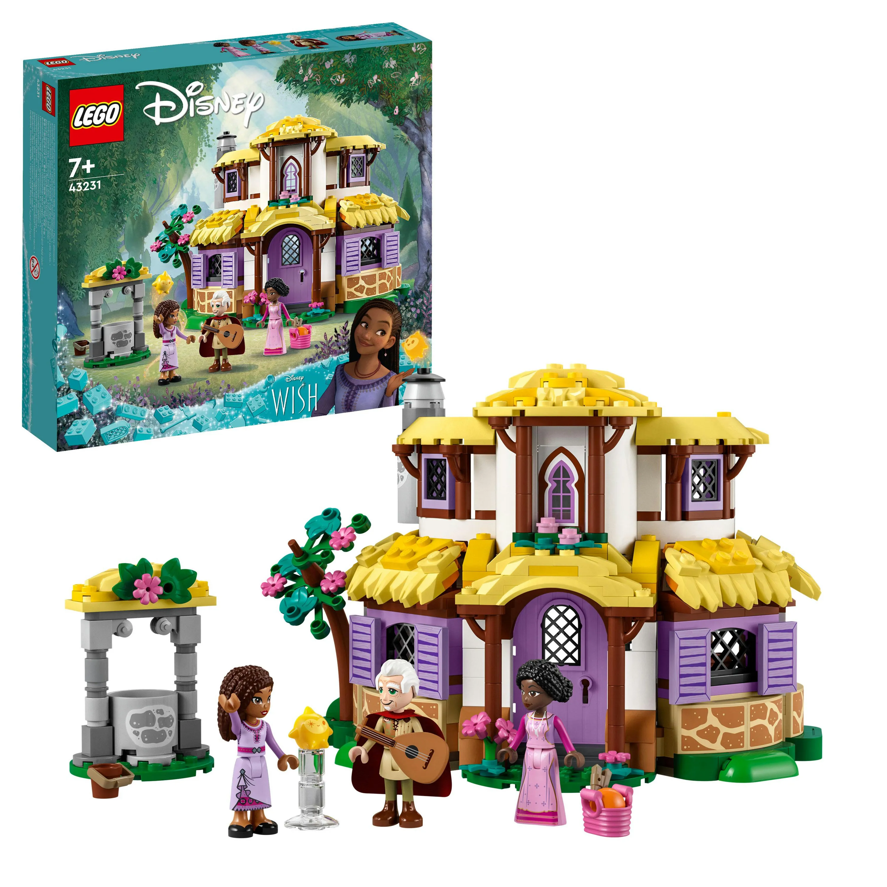 LEGO Disney Wish Asha&rsquo;s Cottage 43231