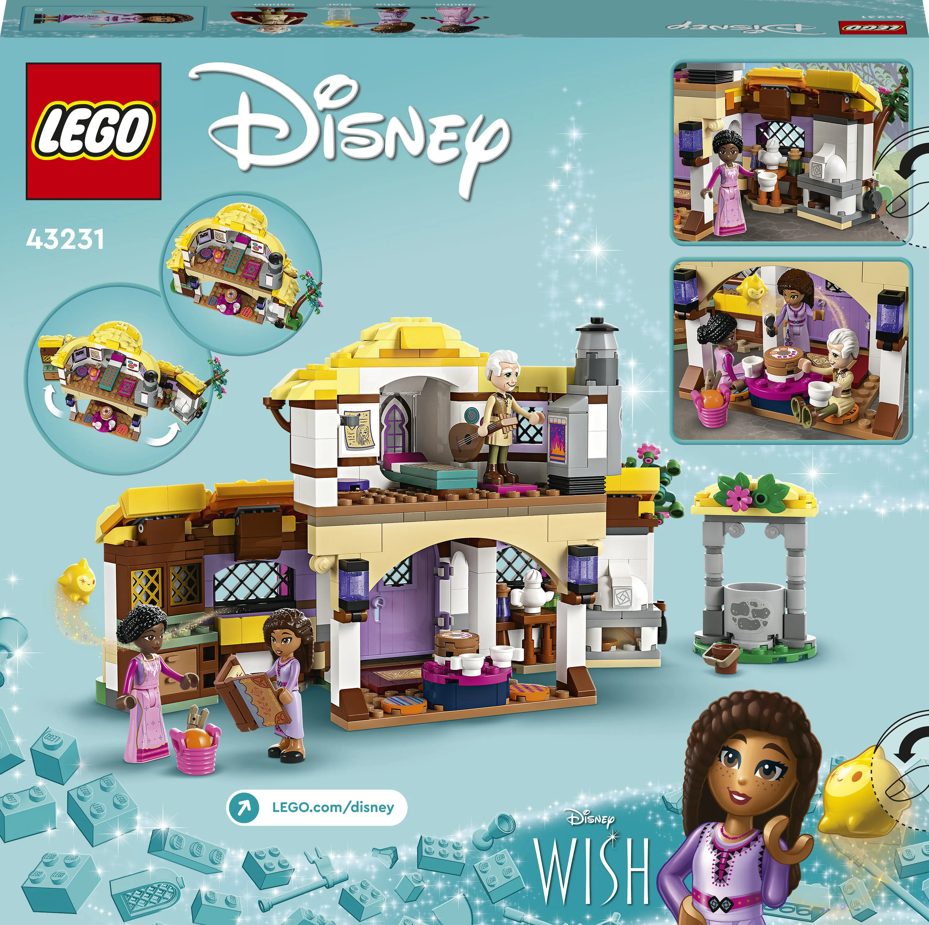 LEGO Disney Wish Asha&rsquo;s Cottage 43231