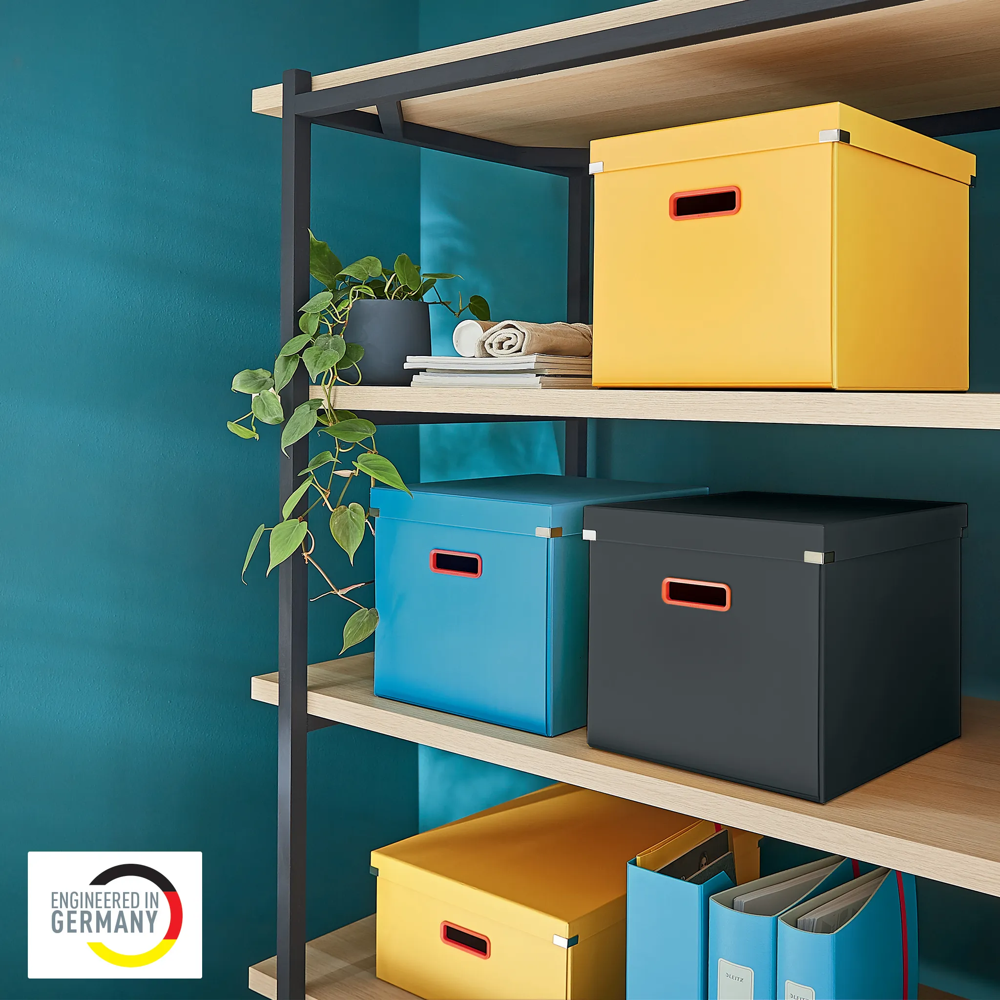 Leitz C&amp;S Cosy storage box grey L
