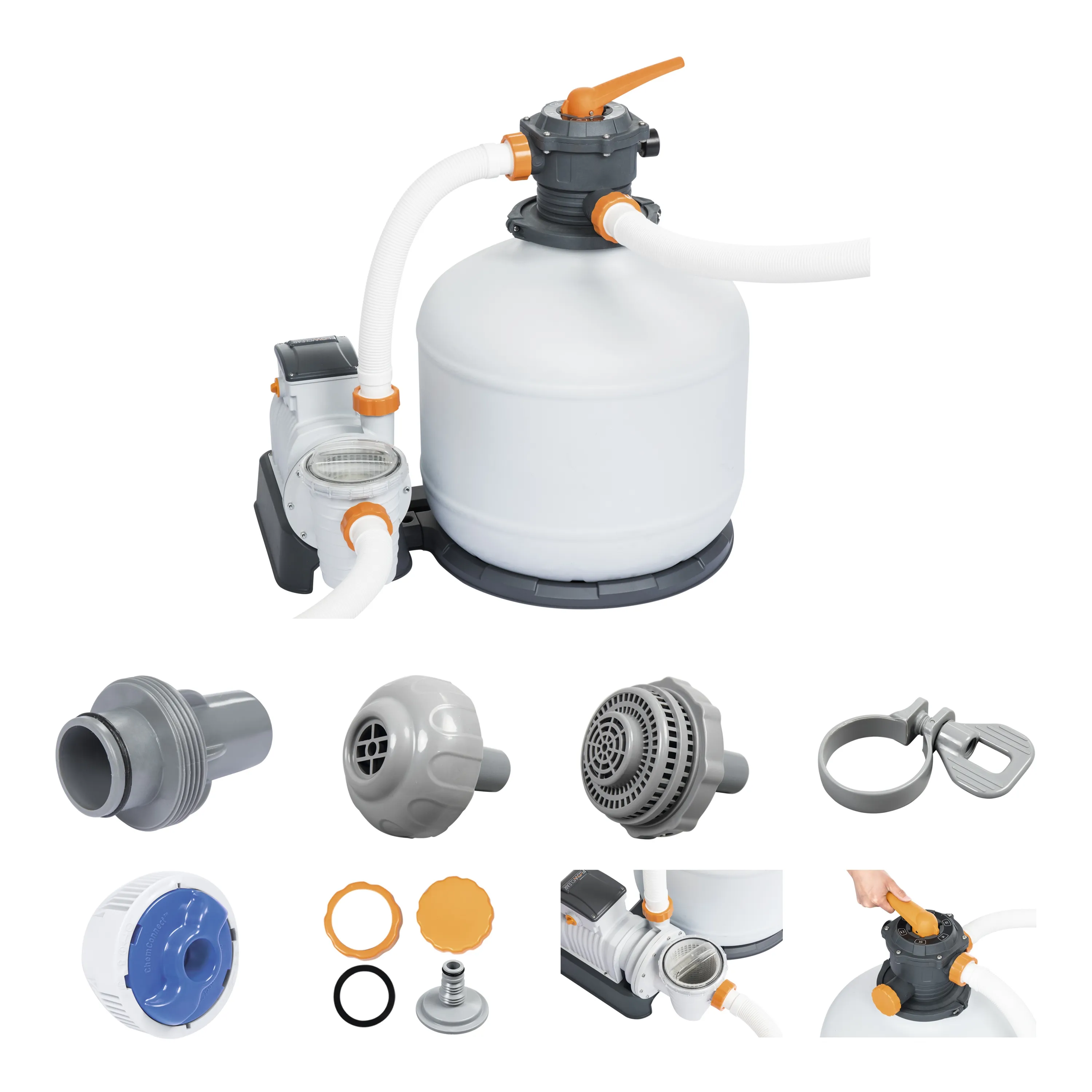 Bestway Flowclear - sand filter pump 11355 l/h