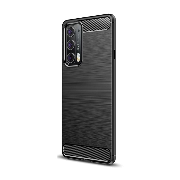 Insmat Carbon &amp; Steel, Moto Edge 20 - Case, Black