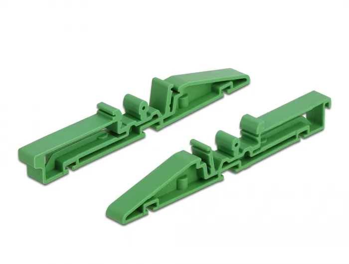 Delock DIN rail clip for PCB 122 mm 4 pieces