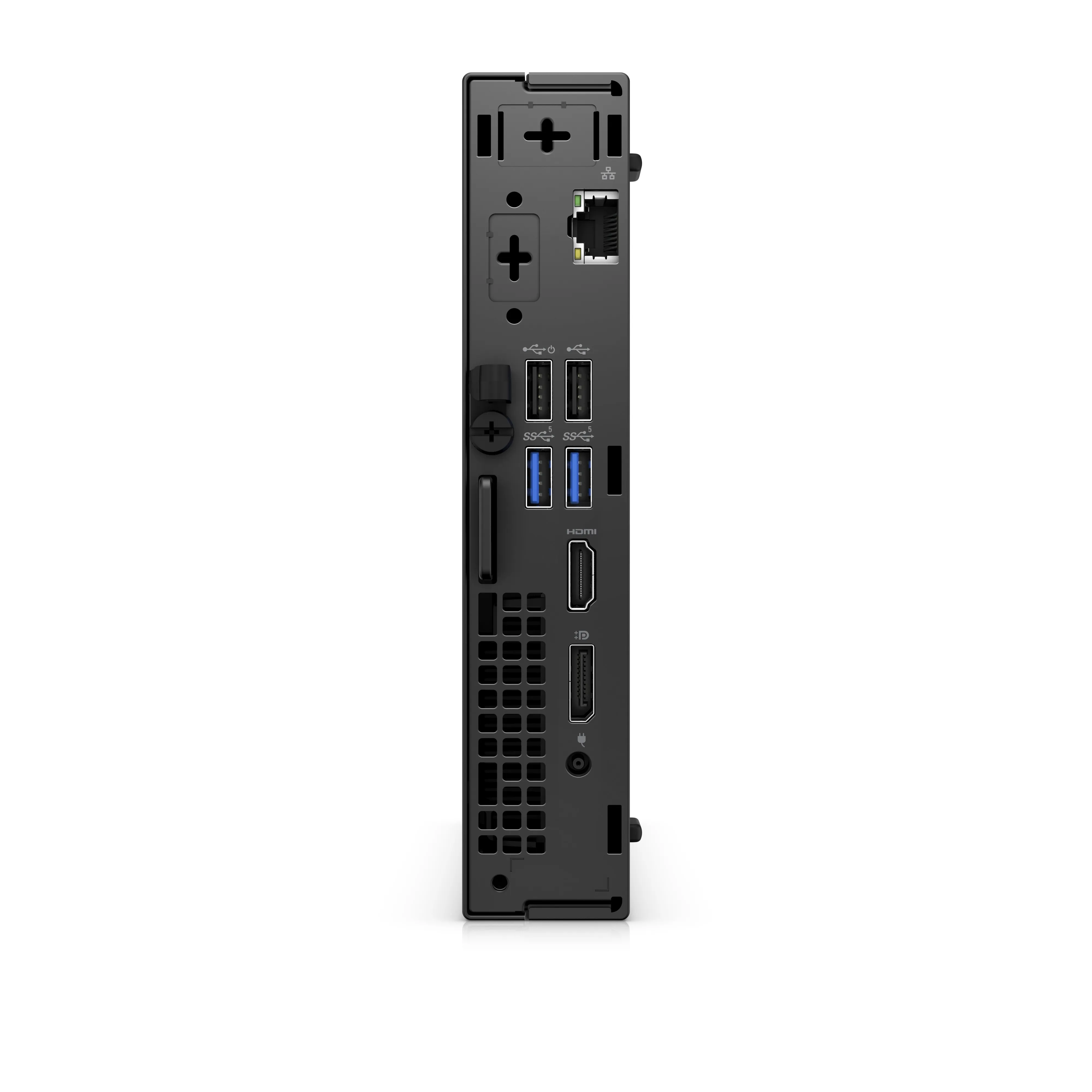 Dell OptiPlex Micro 7010 i3-13100T, 8 Gt, 256 Gt, Win 11 Pro -p&ouml;yt&auml;tietokone, Micro, musta