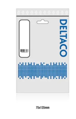 DELTACO jatkoliitin CAT6a, FTP (suojattu), naaras-naaras, hopea
