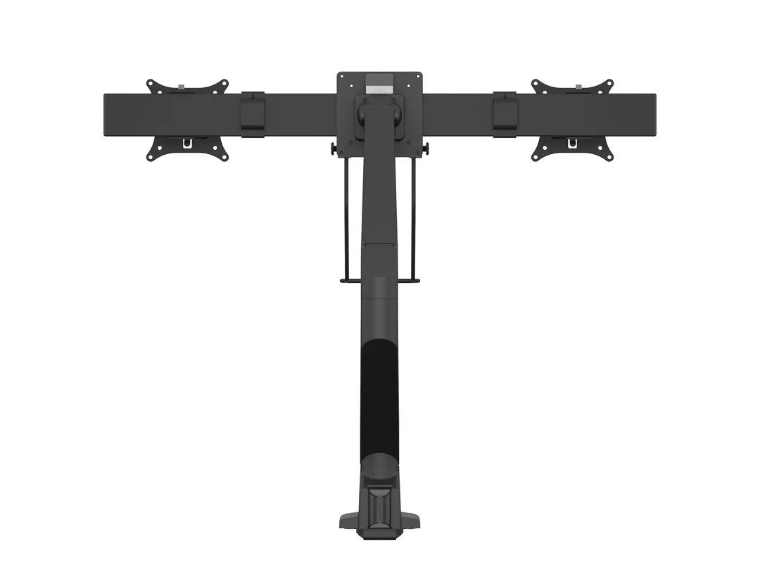 M VESA Gas Lift Arm Single Black HD w. Duo Crossbar