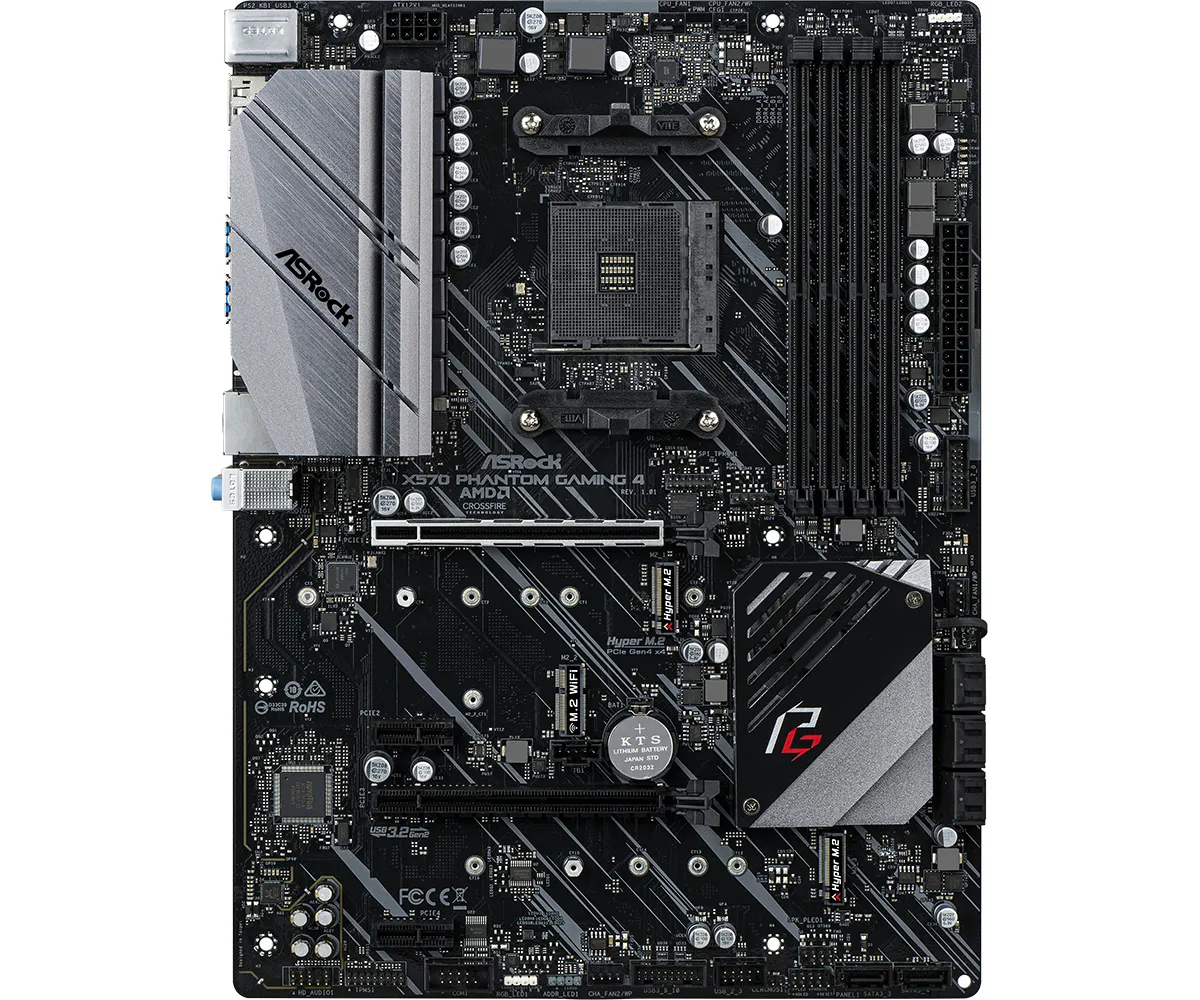 ASRock X570 Phantom Gaming 4 ATX - moderkort