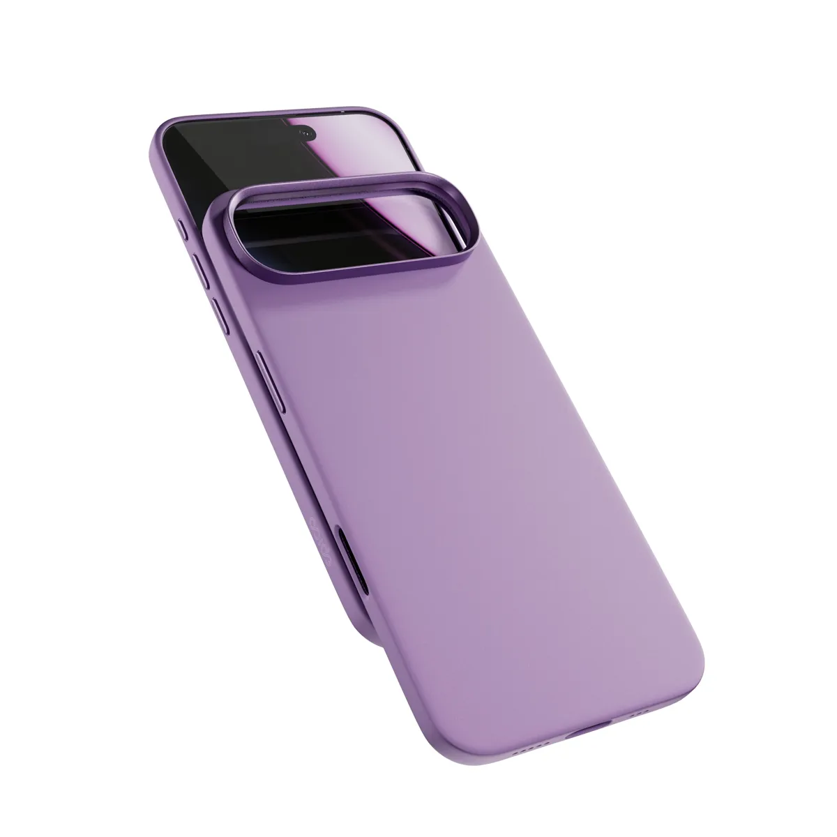 Epico Silicone Pro Mag+ Case iPhone Air Qi2  &  MagSafe Compatible, Purple Epico Silicone Pro Mag+ Case iPhone Air Qi2  &  MagSafe Compatible, Purple