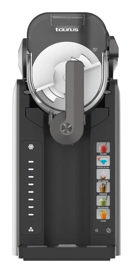 TAURUS Ice Flow 2600 Glassmaskin, 2,6 liter, 200 watt, 6 program, peksk&auml;rm