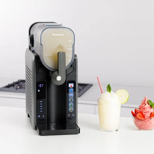 TAURUS Ice Flow 2600 Glassmaskin, 2,6 liter, 200 watt, 6 program, peksk&auml;rm