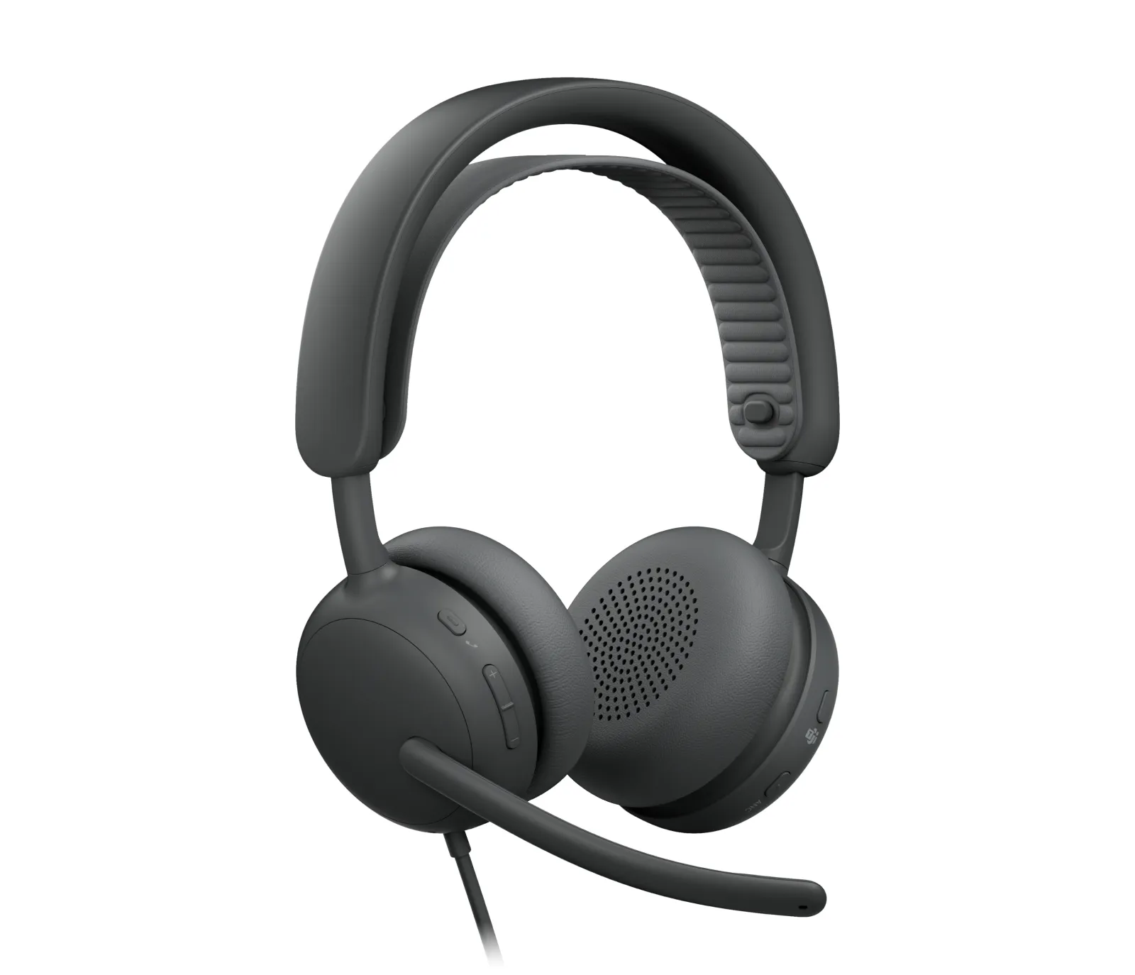 Logitech Zone Wired 2 for Business -kuulokemikrofoni, grafiitti