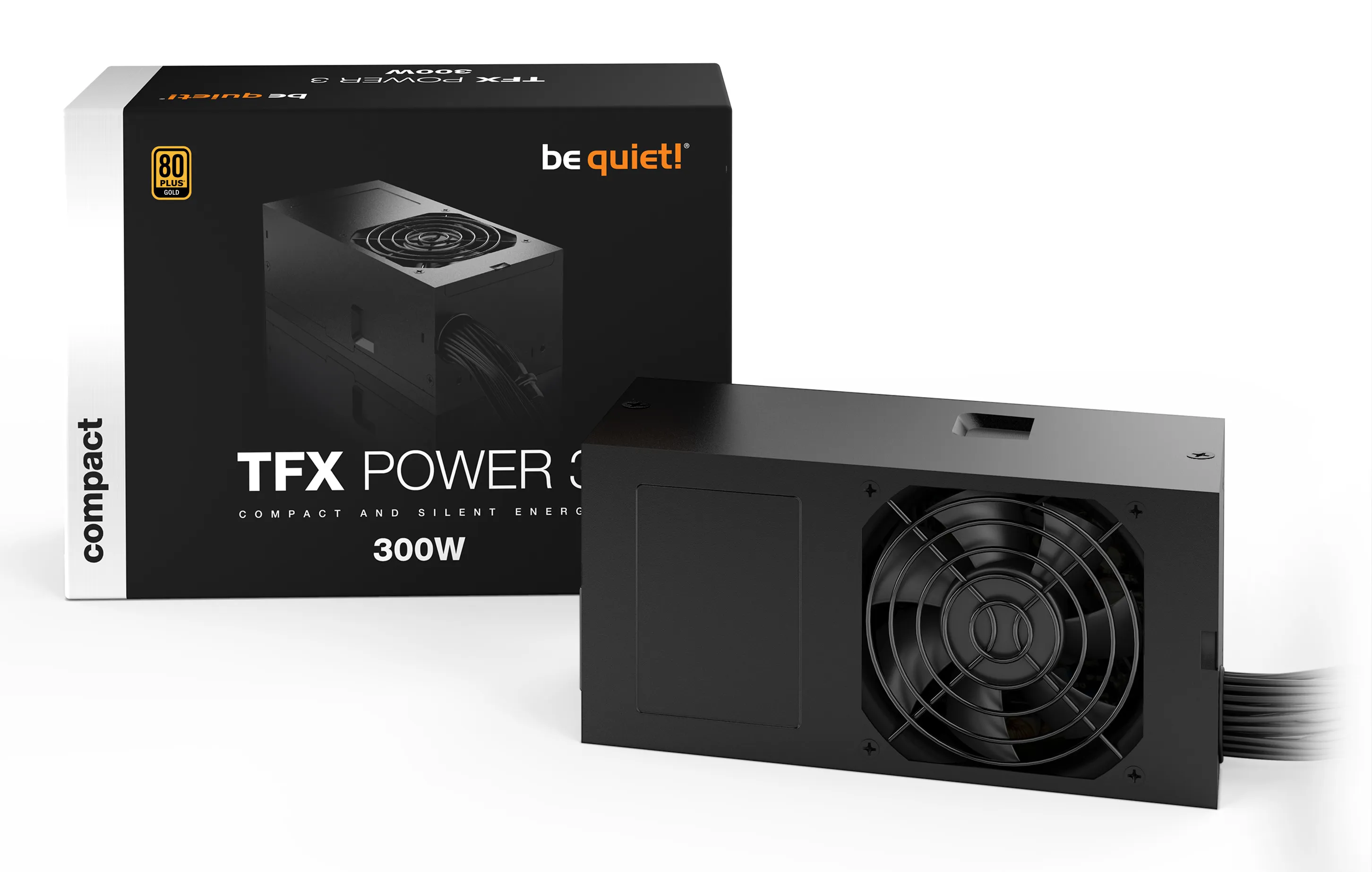 be quiet! TFX Power 3 300W -virtal&auml;hde, 80 Plus Gold