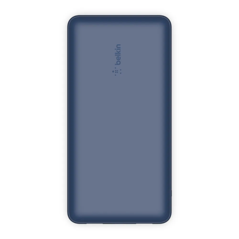 Belkin 20K Power Bank, USB-A &amp; C 15w, Blue