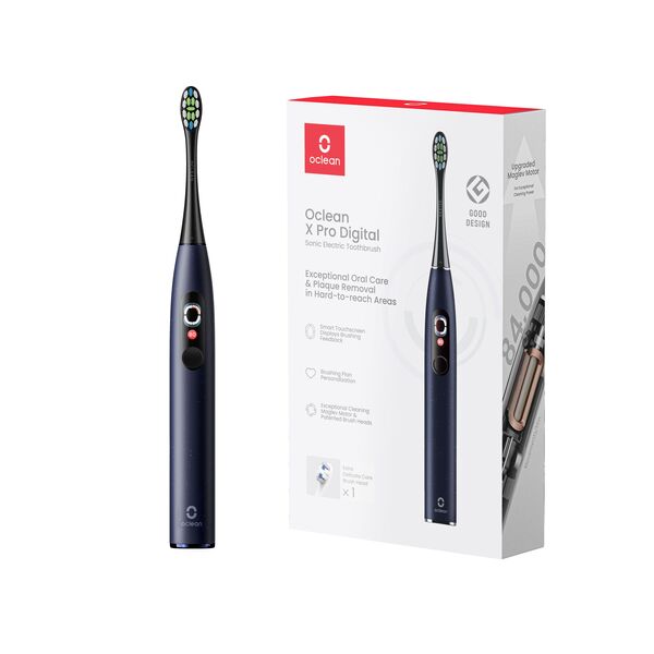 Oclean X Pro Digital - electric toothbrush, dark blue