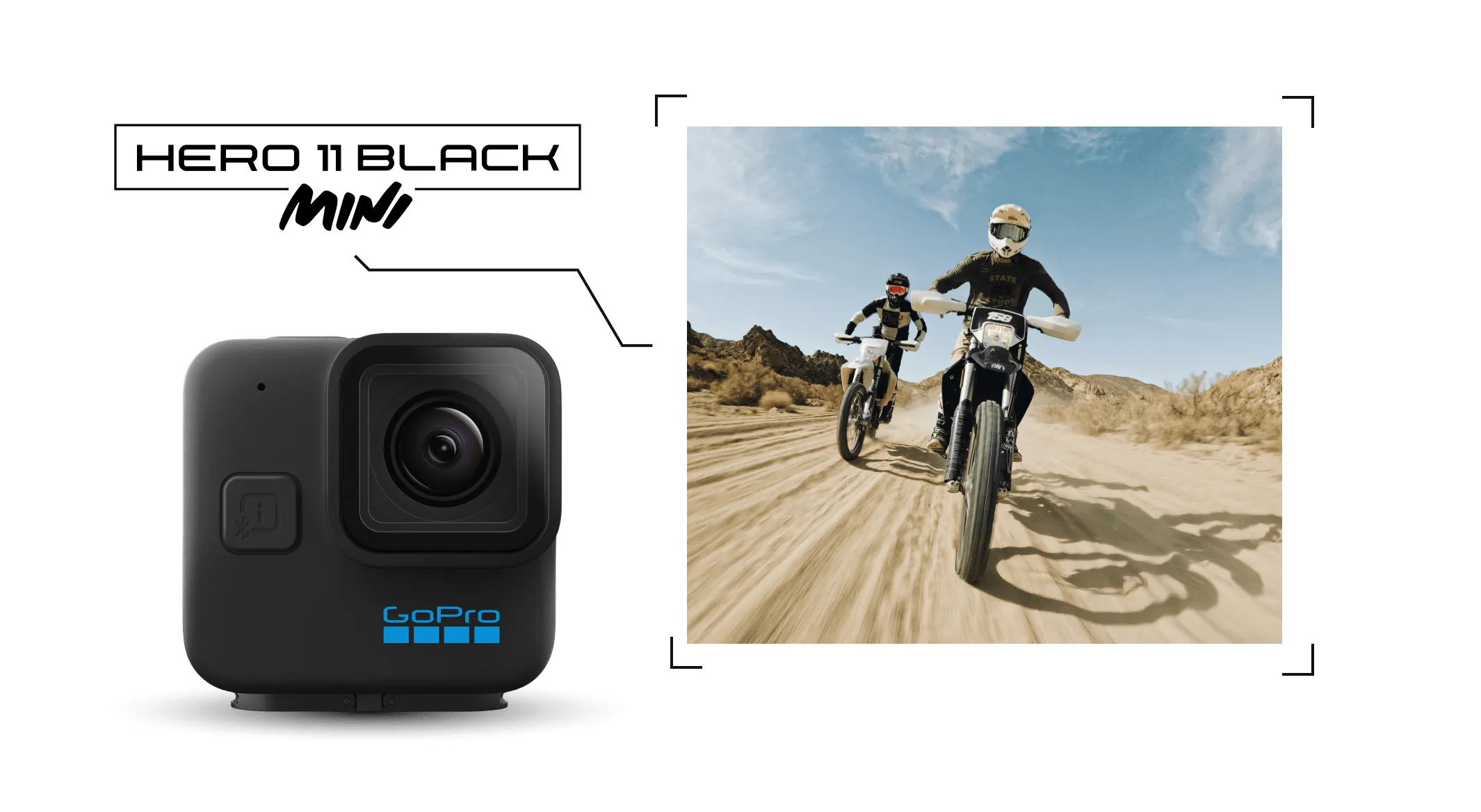 GoPro HERO11 - mini action sports camera, black