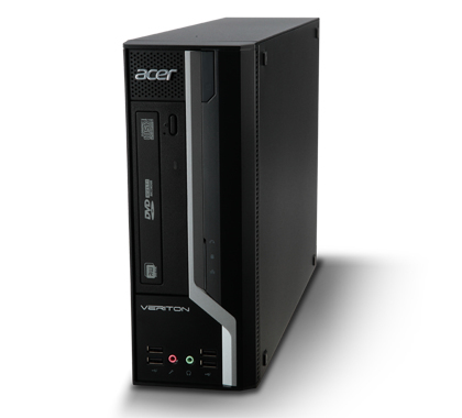 ACER Veriton X2611G Pentium G2020 2.90GHz 4GB 500GB DVD-RW Intel HD 2500 graphics USB KB + USB Mouse WIN7/WIN8 Pro 64Bit