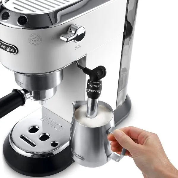 Delonghi Dedica Style EC 685 - espressomaskin, Svart, Silver, Vit
