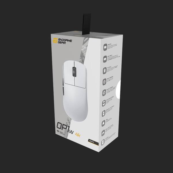 Endgame Gear OP1w 4k - wireless gaming mouse, white