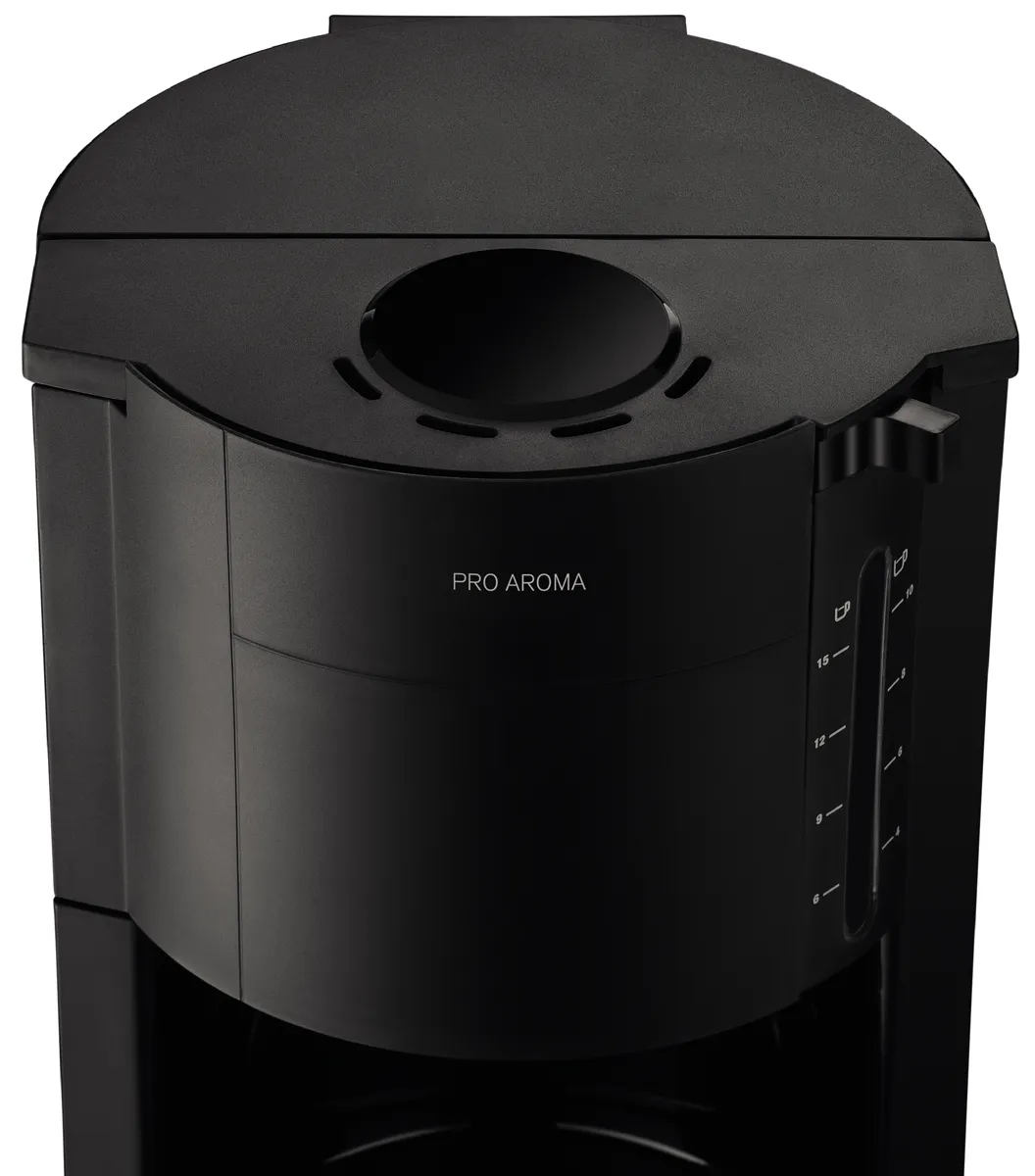 KRUPS Pro Aroma F 30908 15 koppar kaffebryggare, svart