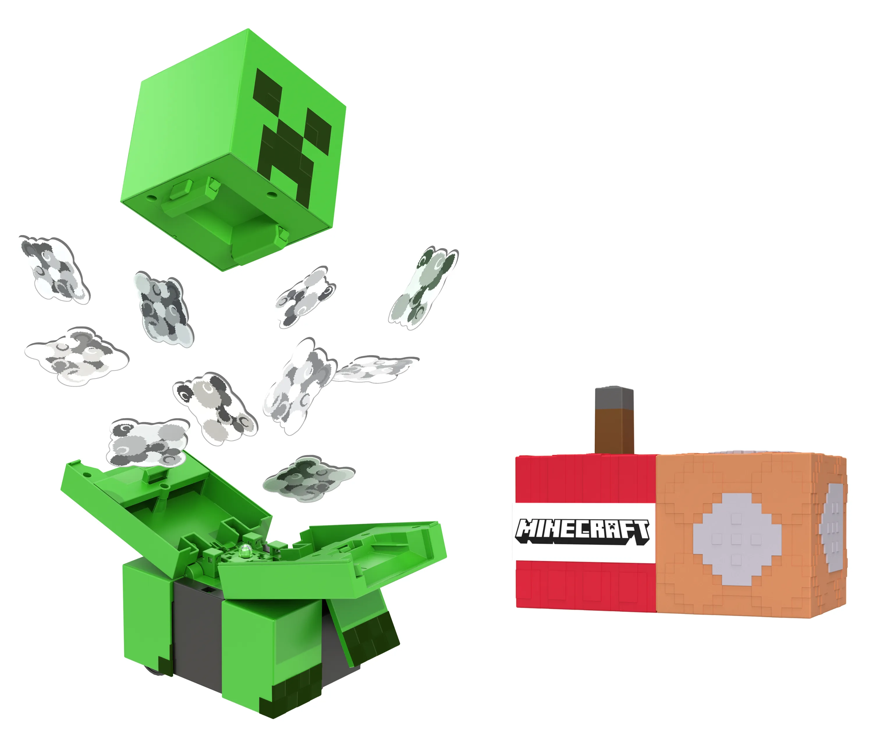 Mattel Minecraft Exploding Remote Control Creeper, Toy Figure