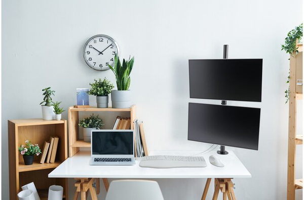 Kensington Vertical Stacking Dual Arm