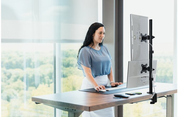 Kensington Vertical Stacking Dual Arm