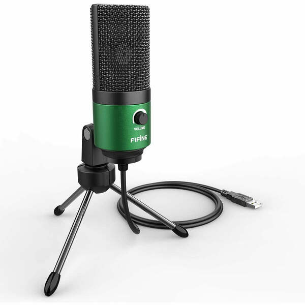 FIFINE K669BG, USB, kondensator mikrofon, gr&ouml;n