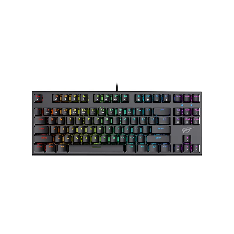 Havit GAMENOTE KB857L RGB mechanical - gaming keyboard