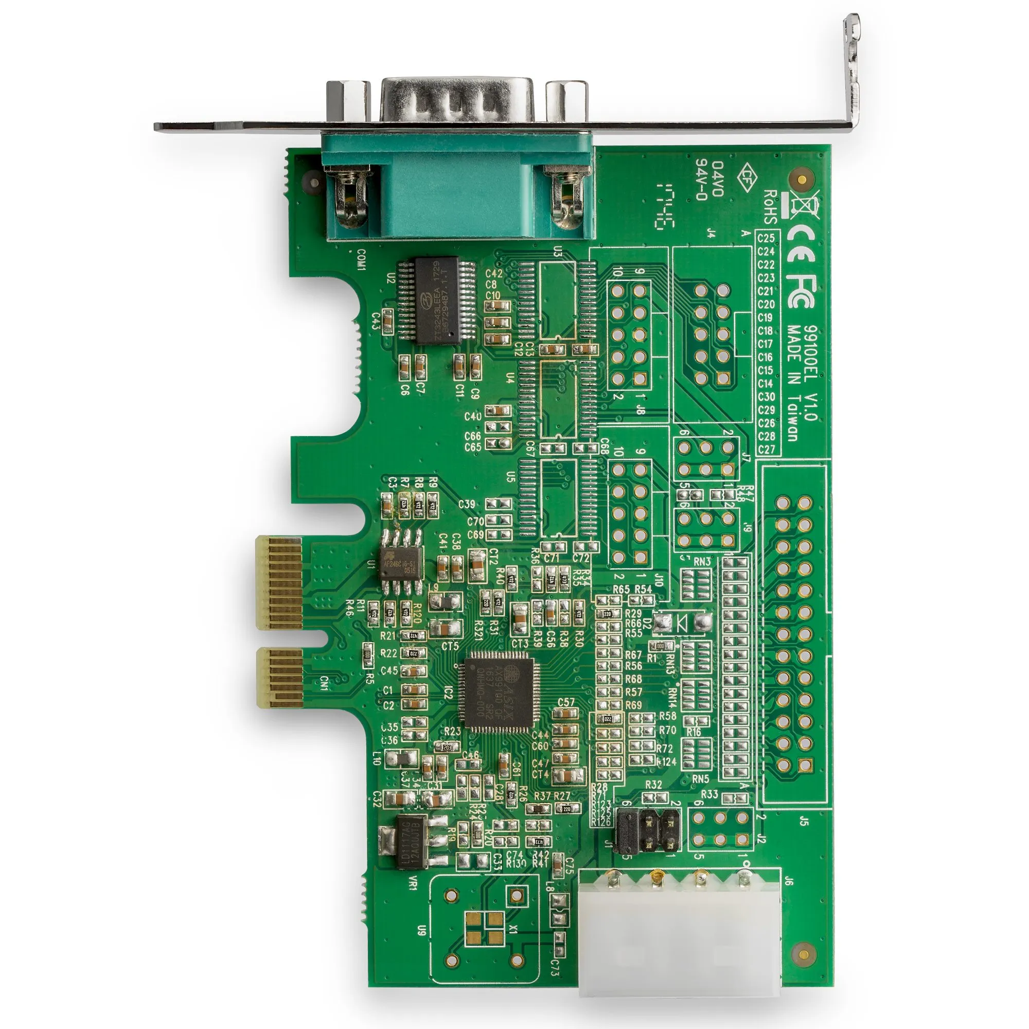 STARTECH.COM 4 Port PCI Express RS232 Serial Adapter Card - 16950 UART - Full Profile - PEX4S952 Replacement