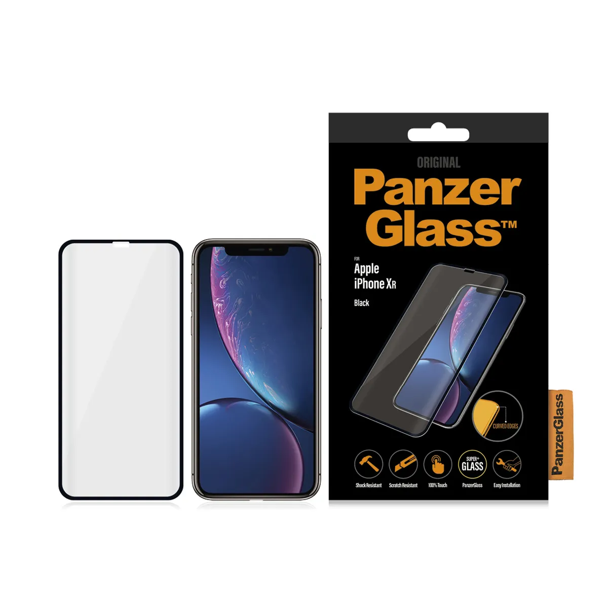PanzerGlass iPhone XR (Curved) - Screen Glass