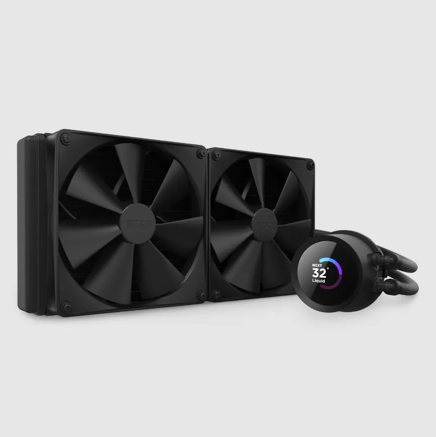 NZXT Kraken 280mm AIO - vätskekylning, svart