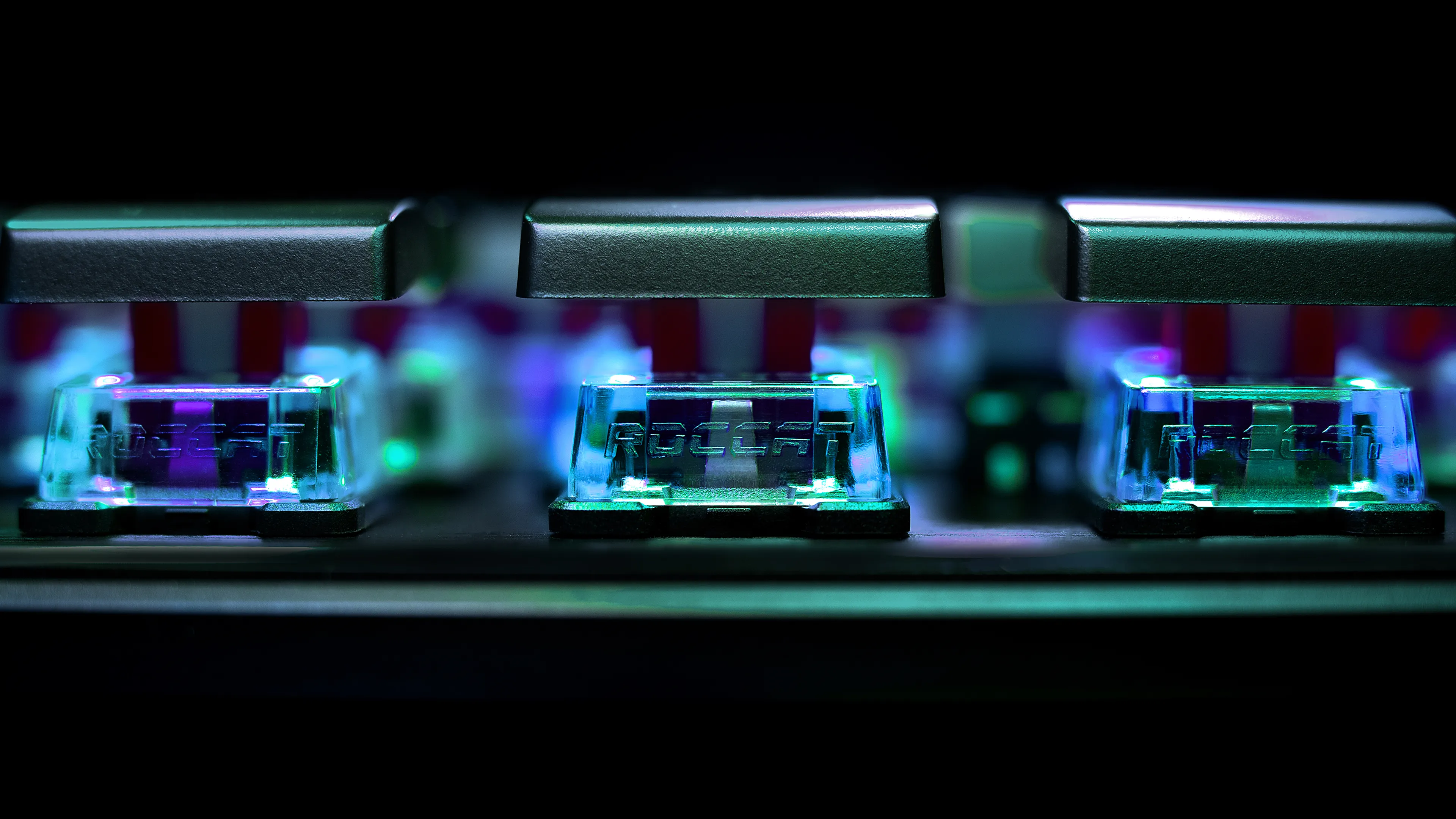 Roccat Vulcan TKL Pro Linear Red Switch - speltangentbord, vit