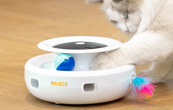 ROJECO RWJ-10 2-in-1 Smart Interactive Cat Toy