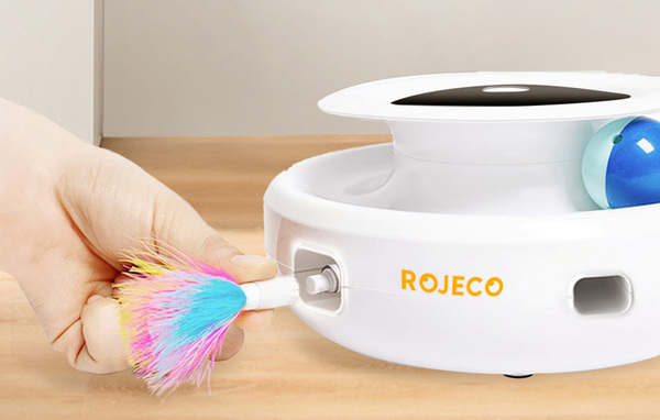 ROJECO RWJ-10 2-in-1 Smart Interactive Cat Toy