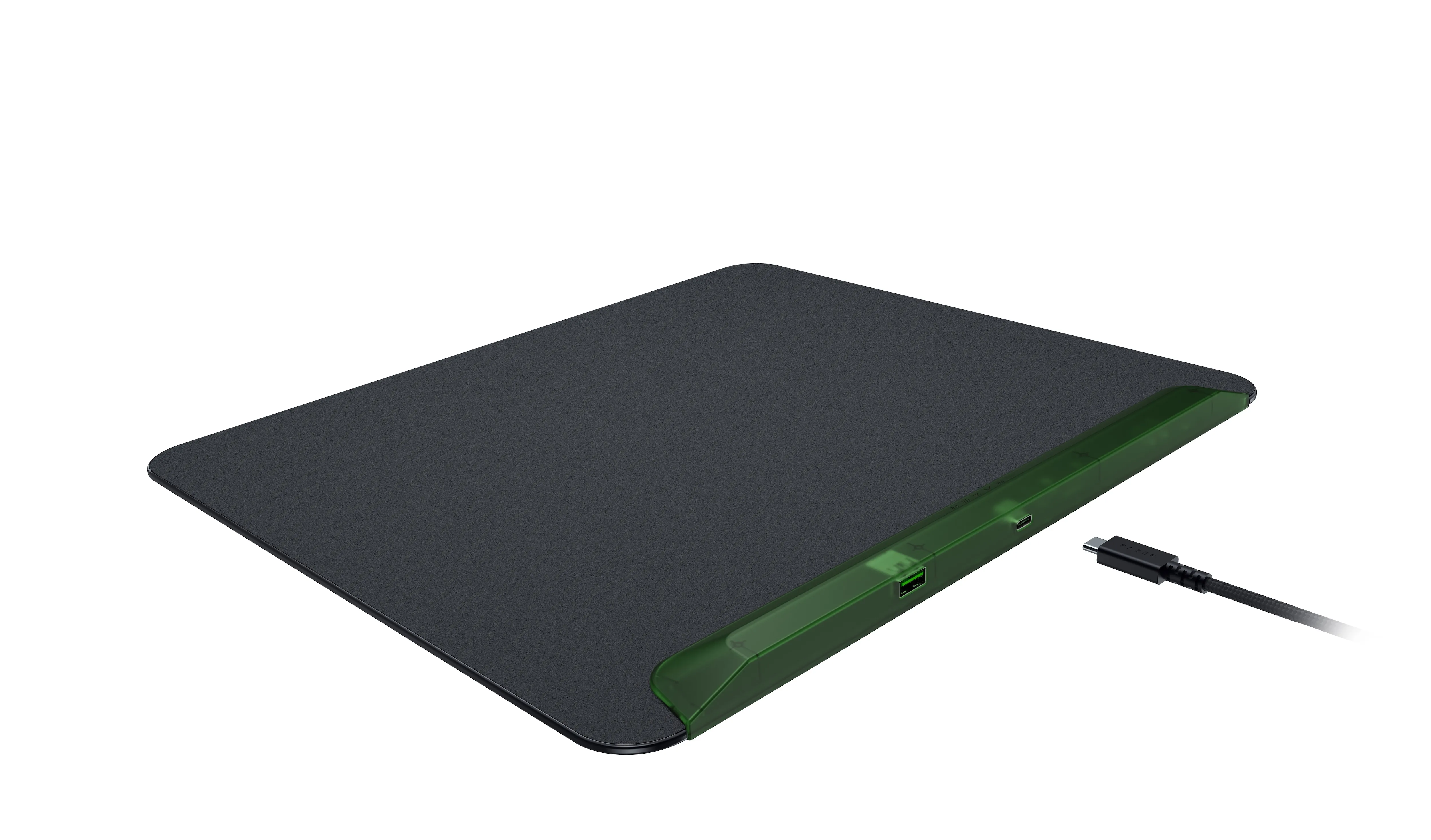 Razer Firefly V2 Pro - Phantom Green Edition RGB Gaming Mousepad with Hard Surface, 360x278 mm, Phantom Green