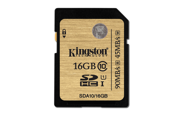 Kingston 16GB Class 10 - SDHC