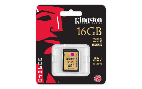 Kingston 16GB Class 10 - SDHC