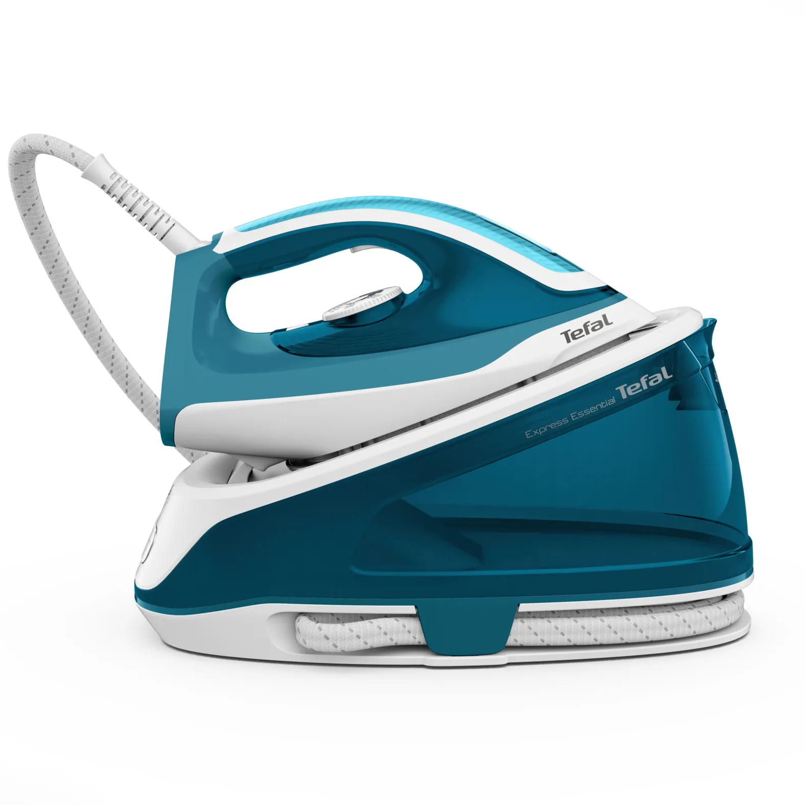 TEFAL Express Essential SV6115 Steam Generator Iron, 2200W, 5.2 bar, 1.4L, White/Grey