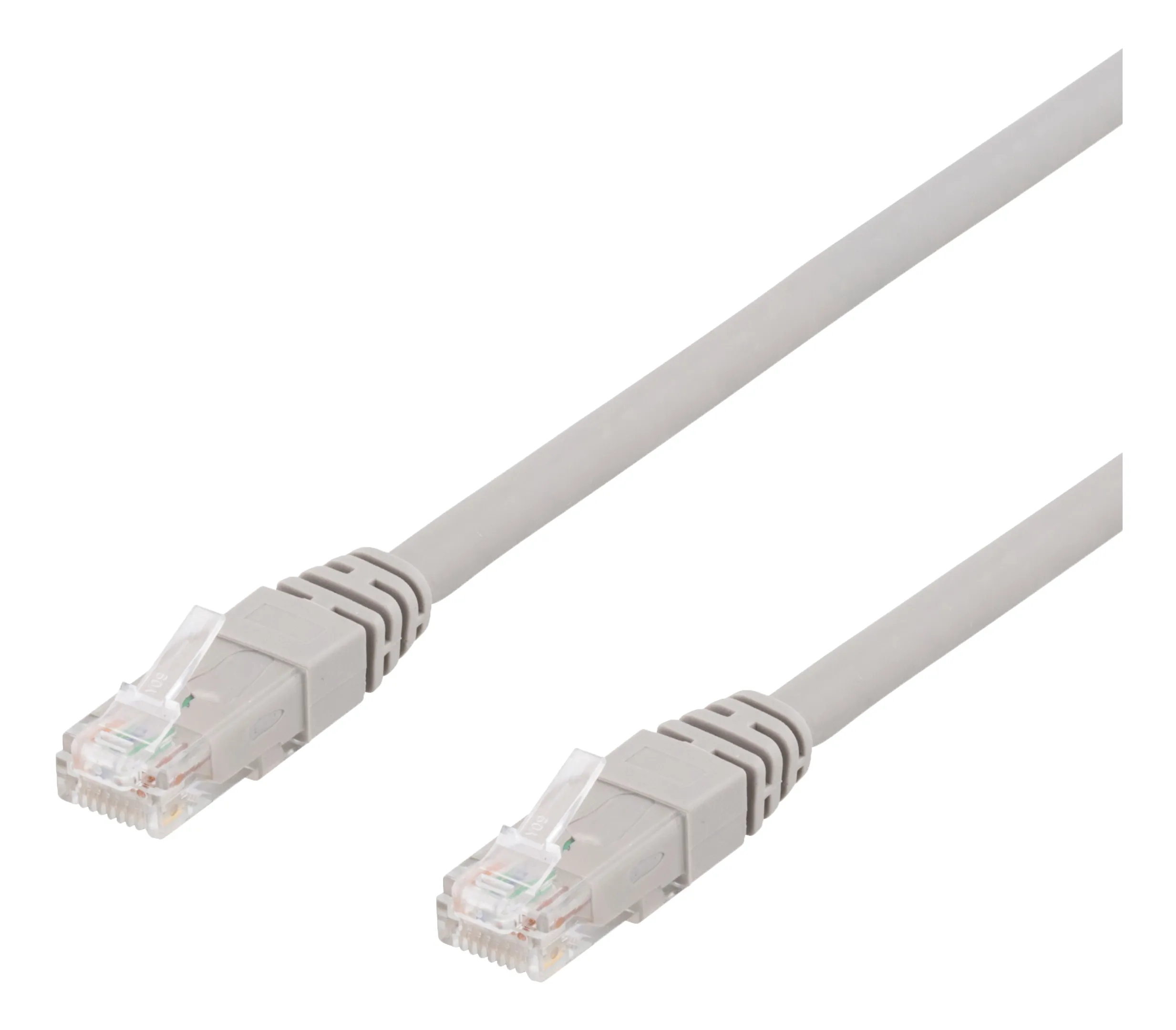 Deltaco Cat6a U/UTP - network cable, 35 m, Grey