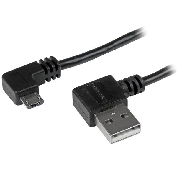 Startech  USB-A - Micro-USB B -kaapeli, 1m, Musta