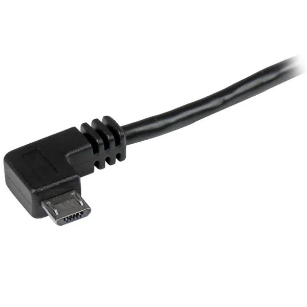 Startech  USB-A - Micro-USB B -kaapeli, 1m, Musta
