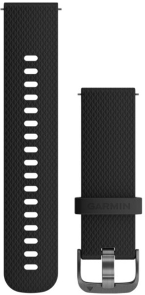 GARMIN SILIKONIRANNEKE, MUSTA, VIVOMOVE HR