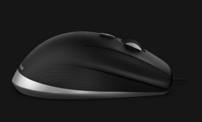 3DCONNEXION CadMouse - 7 buttons (incl. the dedicated middle mouse button) - 8200dpi / 1000Hz laser sensor - QuickZoom