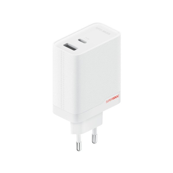 OnePlus SUPERVOOC 80W Dual Ports GaN Power Adapter