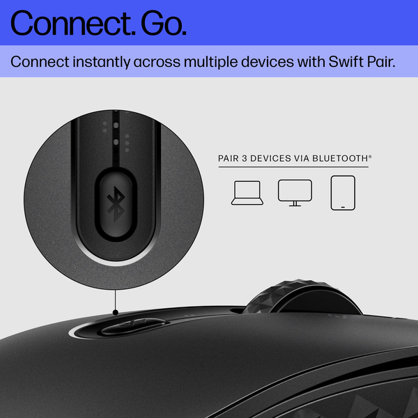HP 695 Qi-Charging Wireless Mouse
