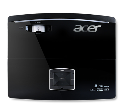 ACER P6500 DLP Projector 5000 ANSI Lumen FullHD 1920x1080 20000:1 HDMI/MHL HDMI  HDMI USB (mini-B) RS232