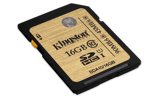 Kingston 16GB Class 10 - SDHC