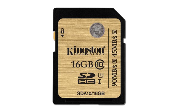 Kingston 16GB Class 10 - SDHC